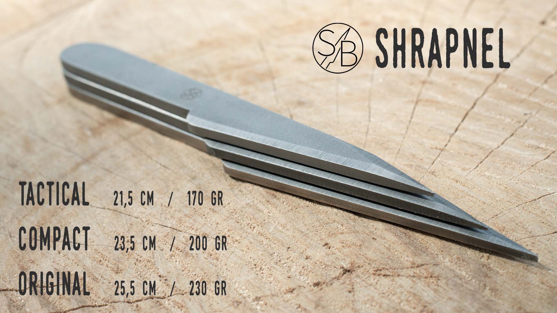 Shrapnel Original Set of 3